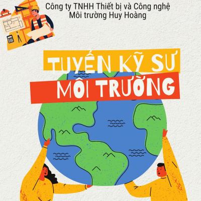 Tuyển dụng 2 - Kỹ sư môi trường